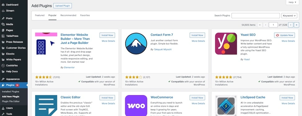 اقوى اضافات ووردبريس